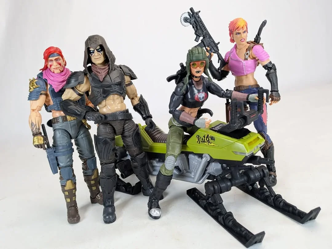 Zanya and Dreadnok Chameleon GI Joe Classified Series IH 1i