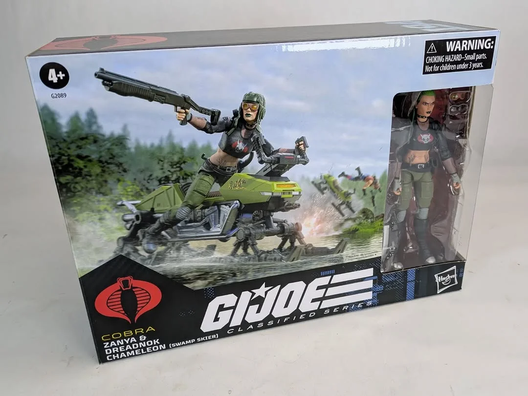 Zanya and Dreadnok Chameleon GI Joe Classified Series IH 2ah