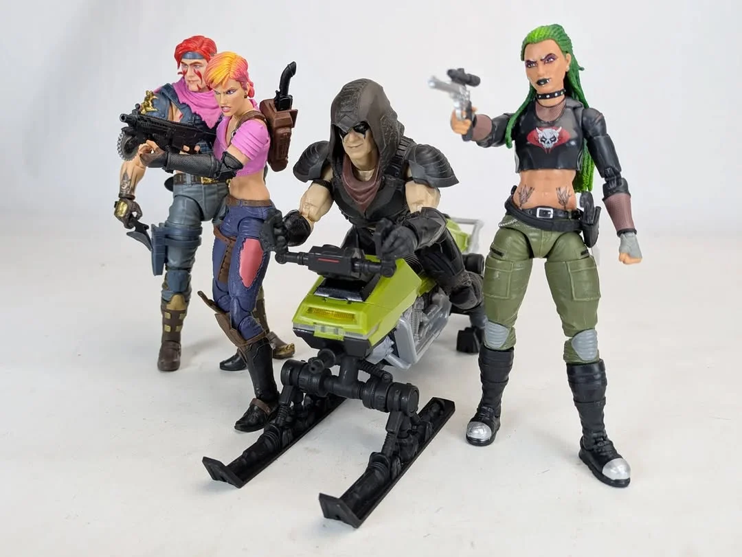 Zanya and Dreadnok Chameleon GI Joe Classified Series IH 2j