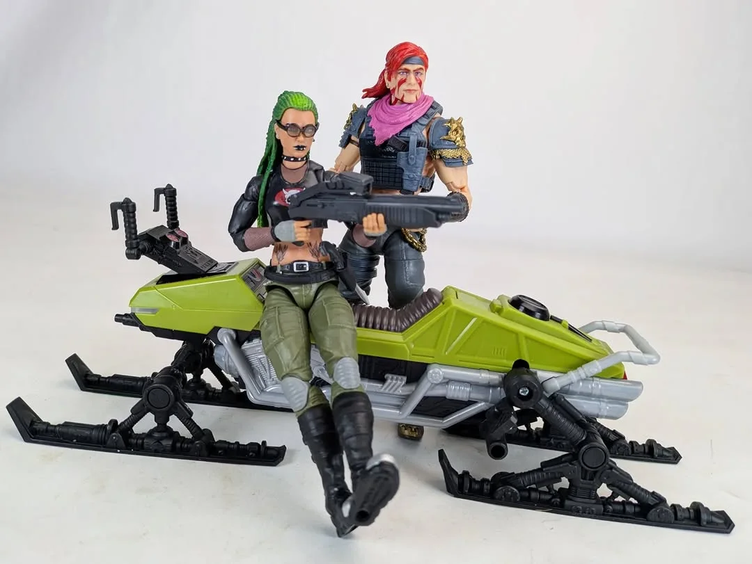Zanya and Dreadnok Chameleon GI Joe Classified Series IH 3k