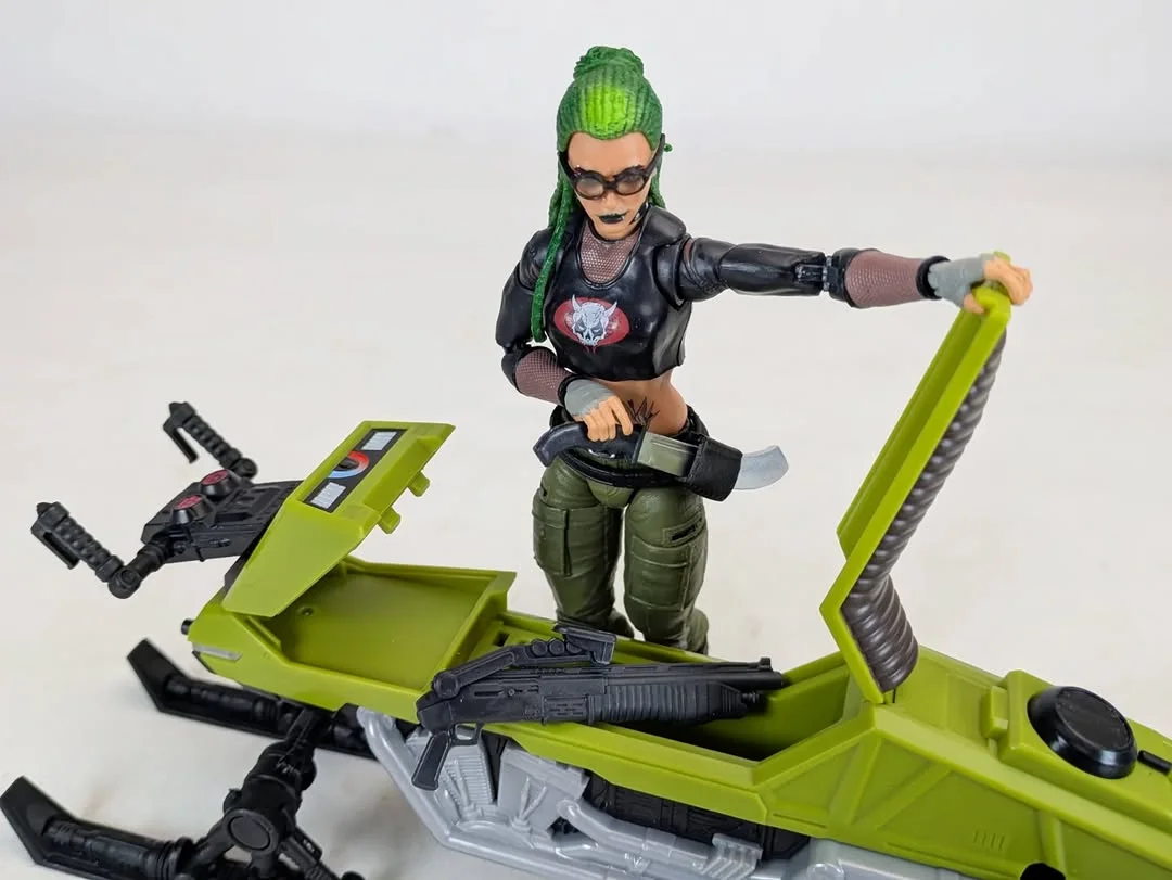 Zanya and Dreadnok Chameleon GI Joe Classified Series IH 4l