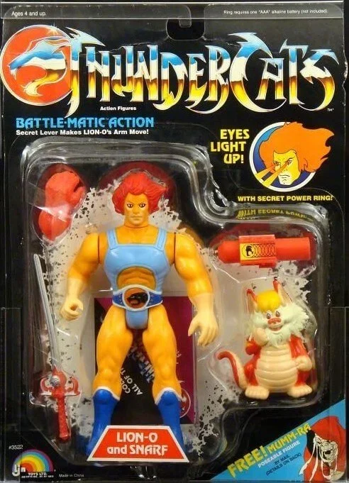 1985 Vintage LJN Lion-O& Snarf