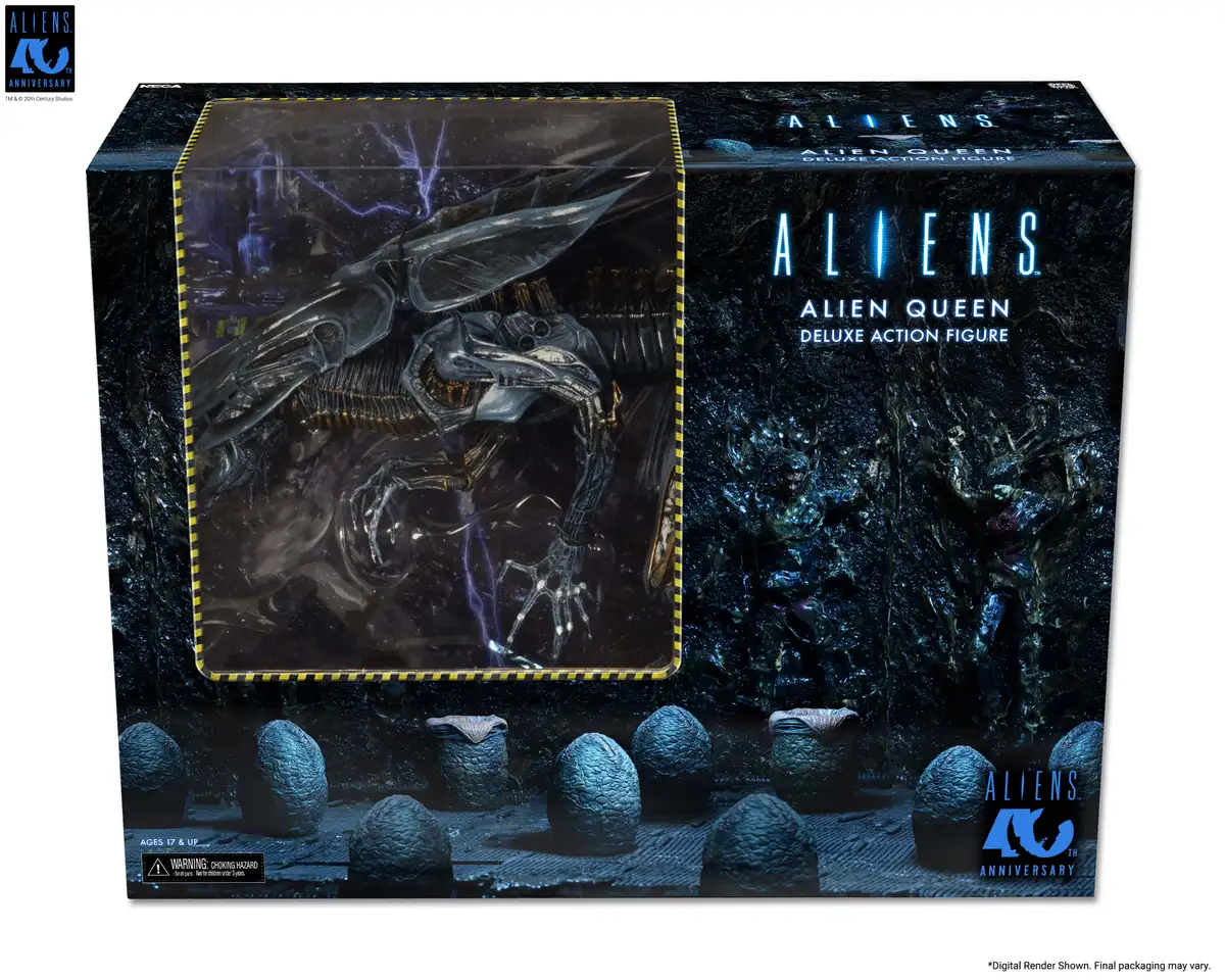 Aliens 40th Anniversary Alien Queen Deluxe Action Figure 16