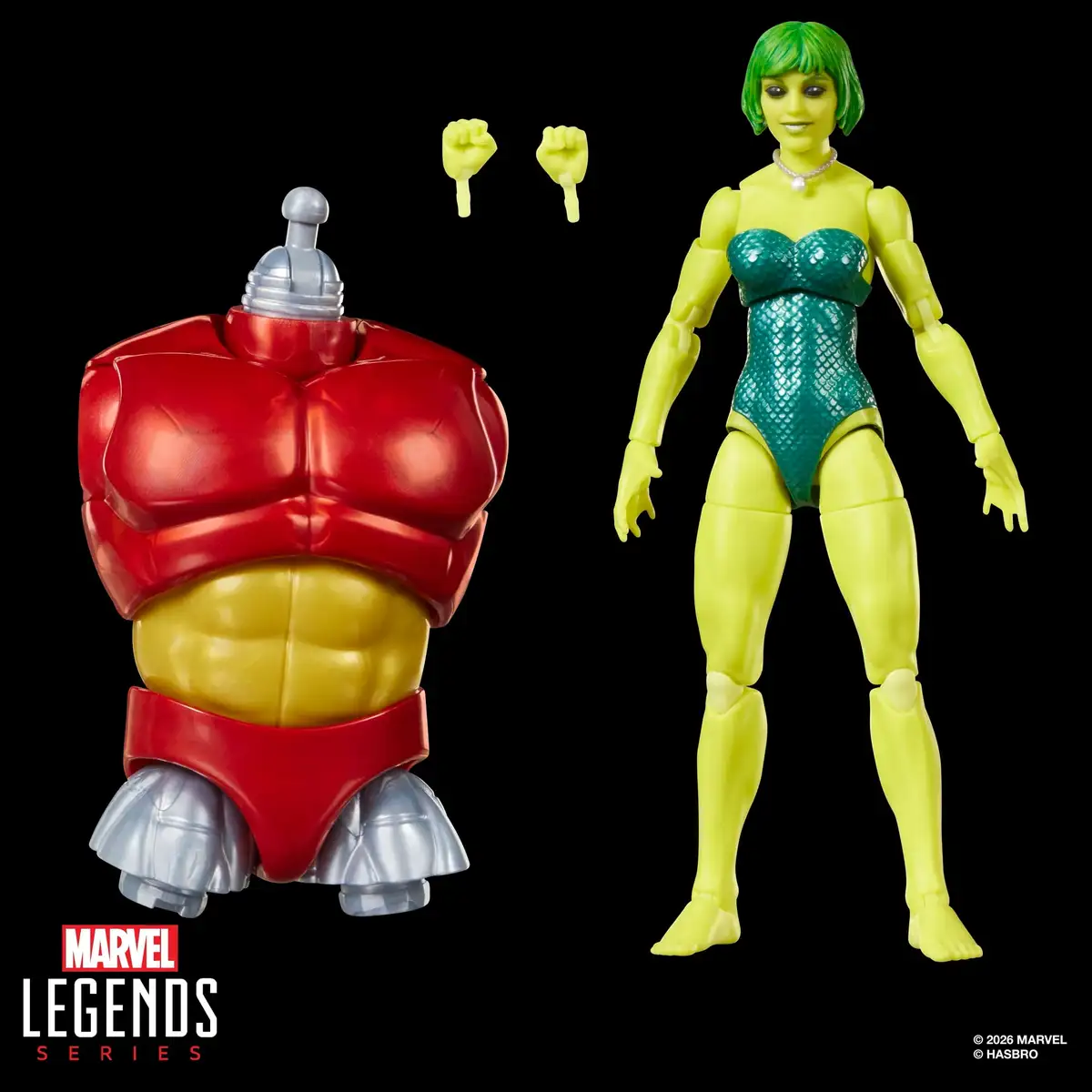 Alpha Flight Marvel Legends Marrina Action Figure 09