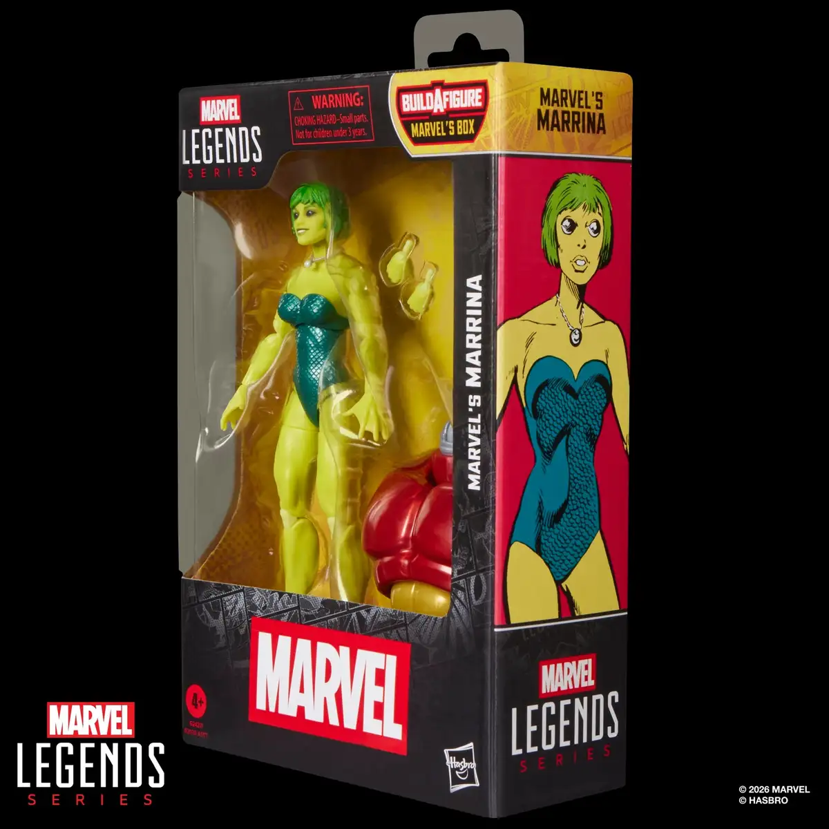 Alpha Flight Marvel Legends Marrina Action Figure 12
