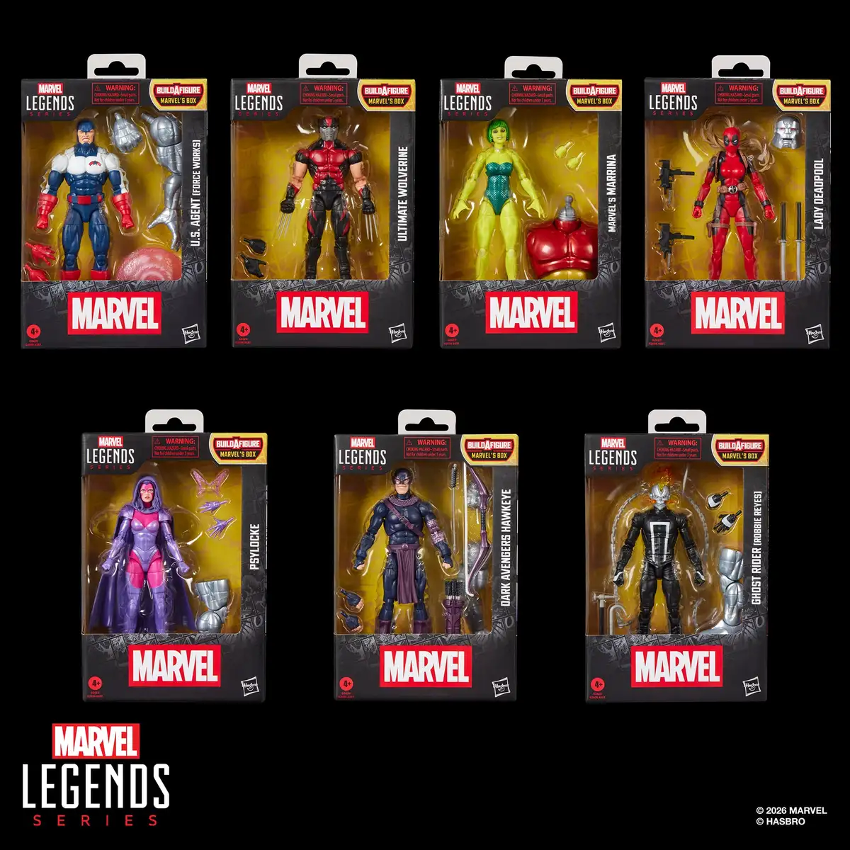 Alpha Flight Marvel Legends Marrina Action Figure 21