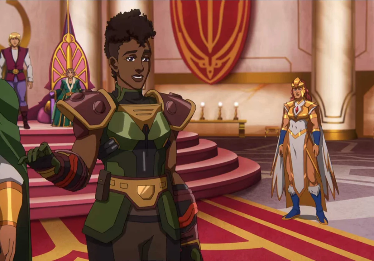 Andra As Man-At-Arms Masters of the Universe Revelation