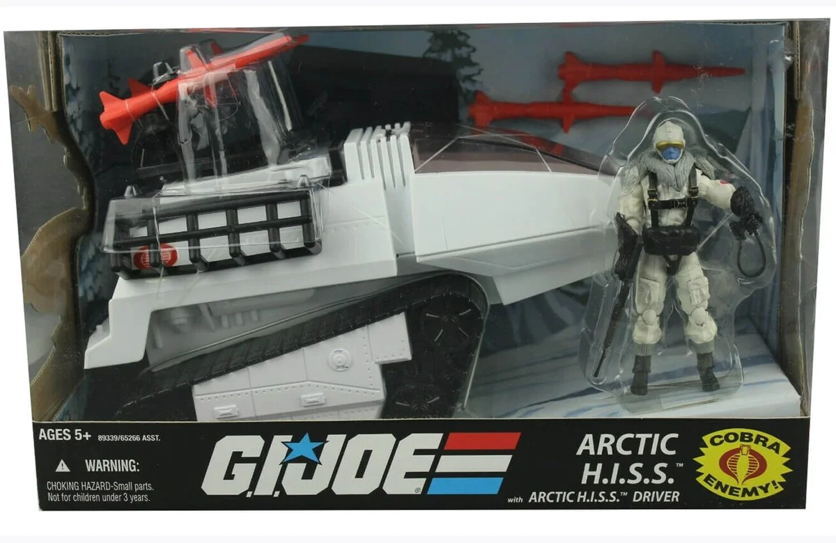Arctic HISS Tank & Driver GI Joe 25th Anniversary 2009 Wave 5
