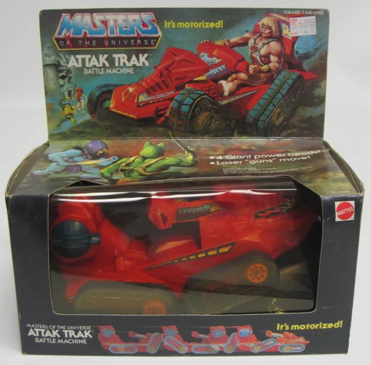 Attak Trak MOTU Mattel in Box