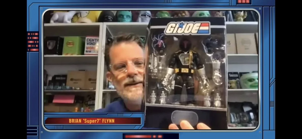 BAT GI Joe Ultimates Super7 Package Production image 1