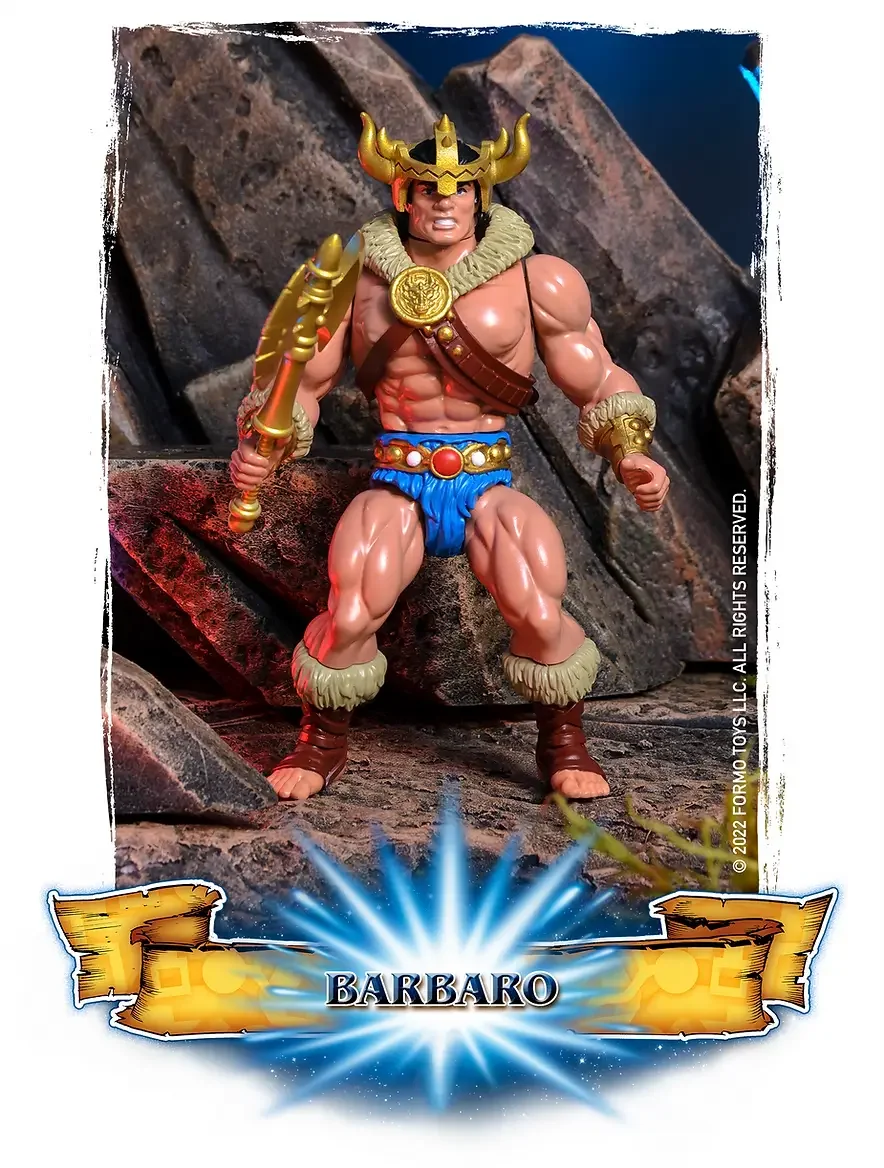Barbaro Legends of Dragonore Figure Promo