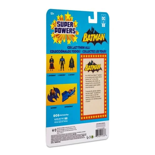 Batman DC Super Powers package rear