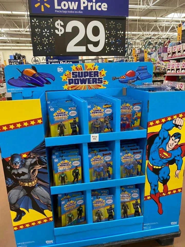 Batman Who Laughs Super Powers on display stand