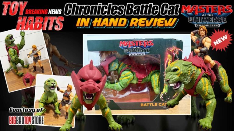 Battle Cat MOTU Chronicles In Hand Review