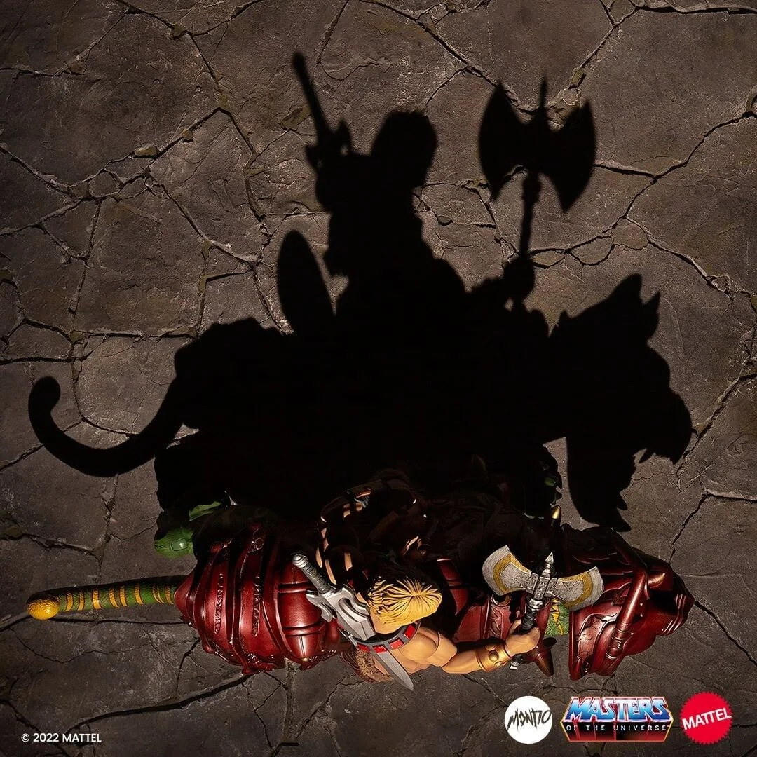 Battle Cat and He-Man Mondo Masters of the Universe Teaser