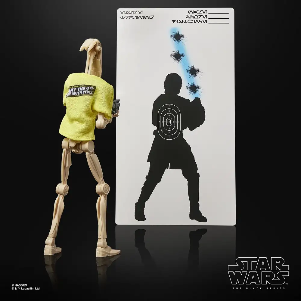 Battle Droid May the 4th Be With You Star Wars Black Series 4
