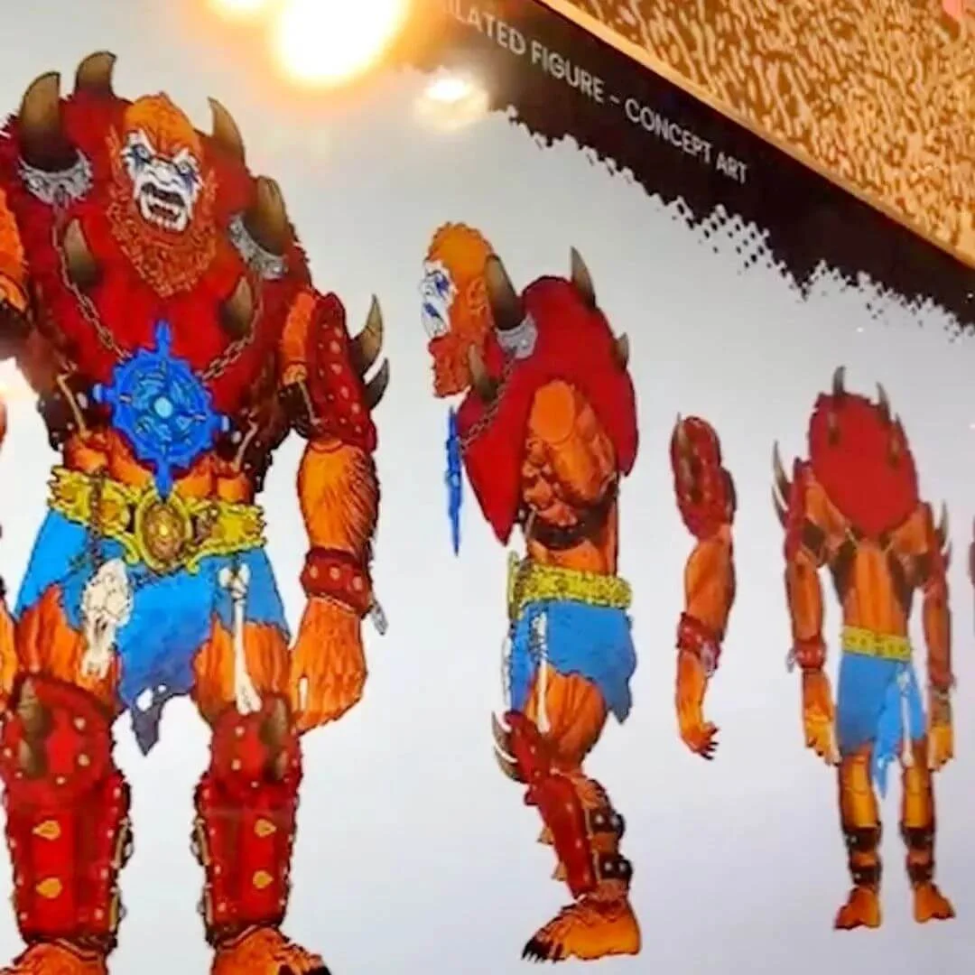 Beast Man Mondo Masters of the Universe Design Con 2022 Panel Reveal