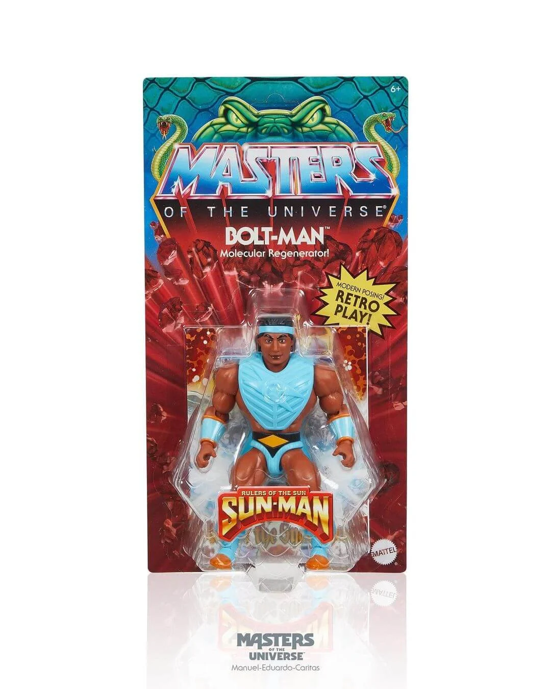 Bolt Man MOTU Origins package front