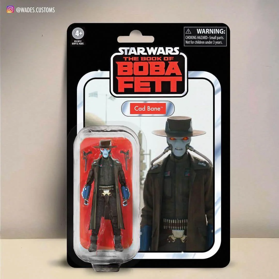 Cad Bane Star Wars The Vintage Collection Book of Boba Fett Concept
