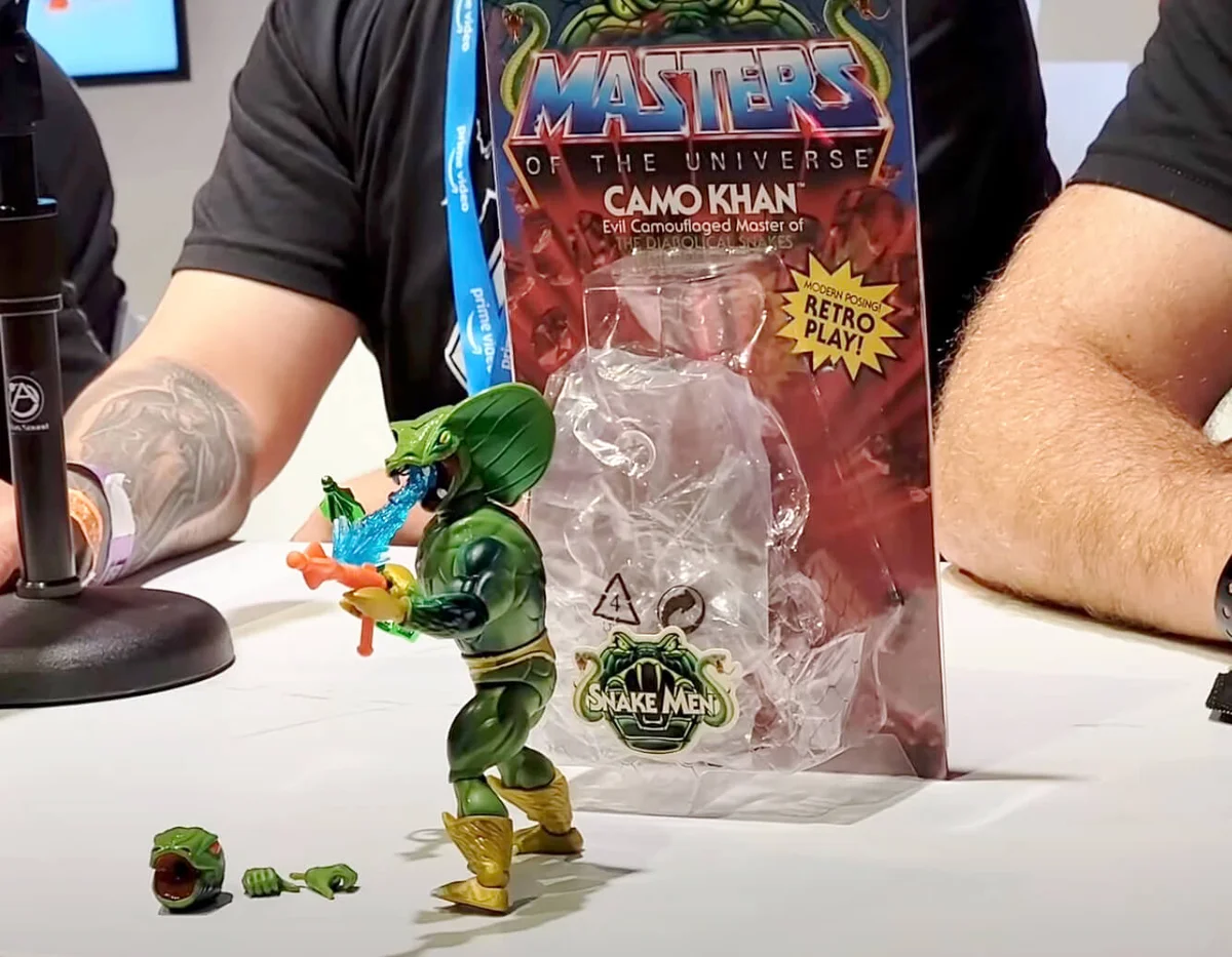 Camo Khan MOTU Origins Mattel Creations Reveal