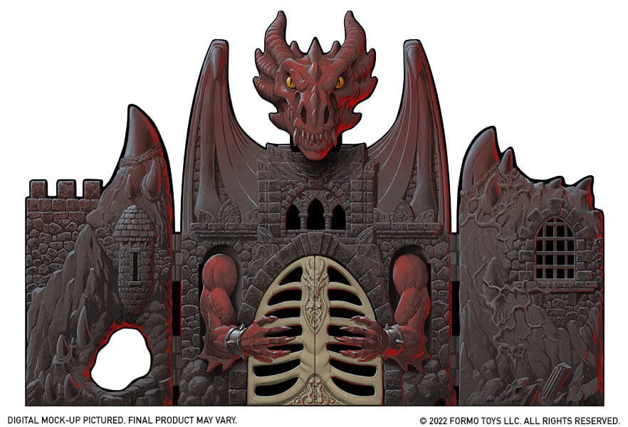 Castle Dragonore Legends of Dragonore Digital Render