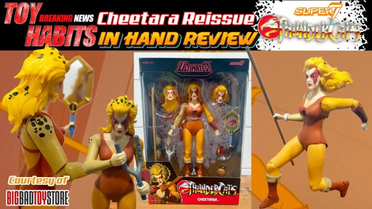 Cheetara ThunderCats Ultimates Super7 Reissue In Hand Review