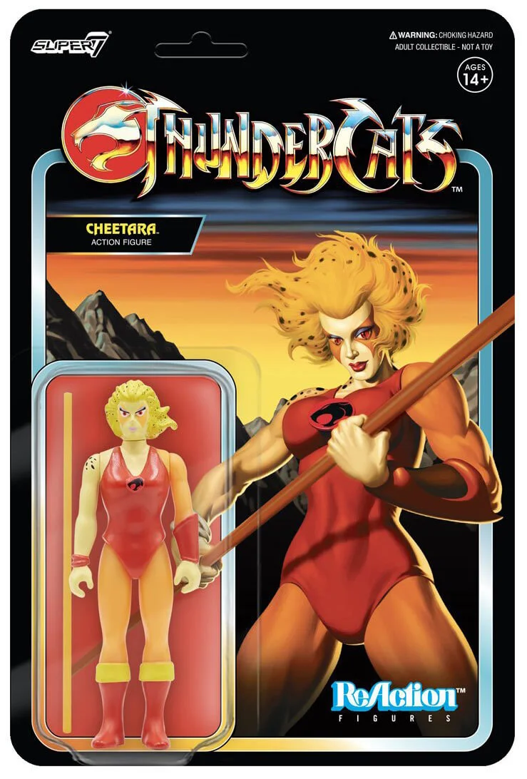 Cheetara (toy variant) ThunderCats Super7 ReAction
