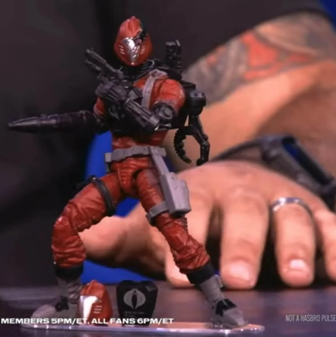 Crimson BAT GI Joe Classified Series 4