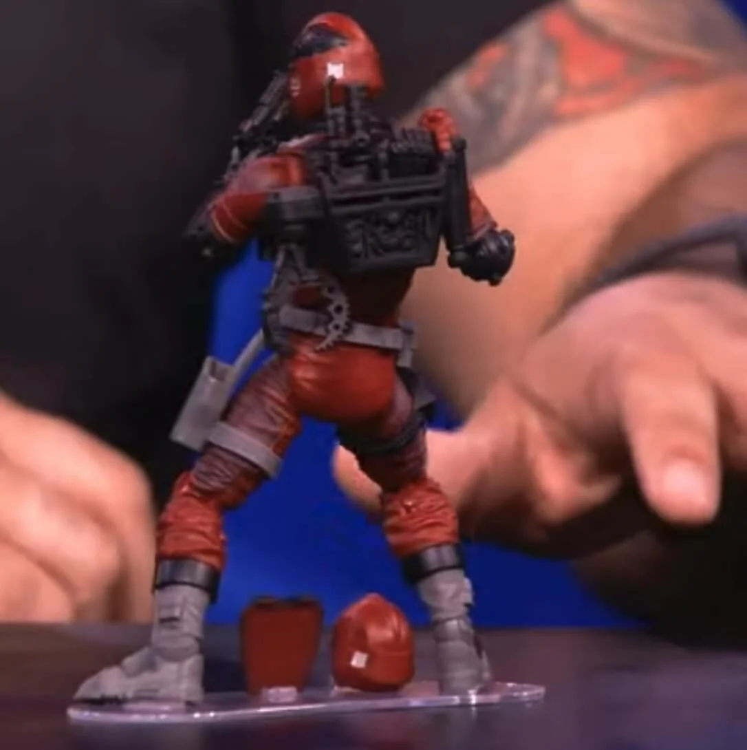 Crimson BAT GI Joe Classified Series 7