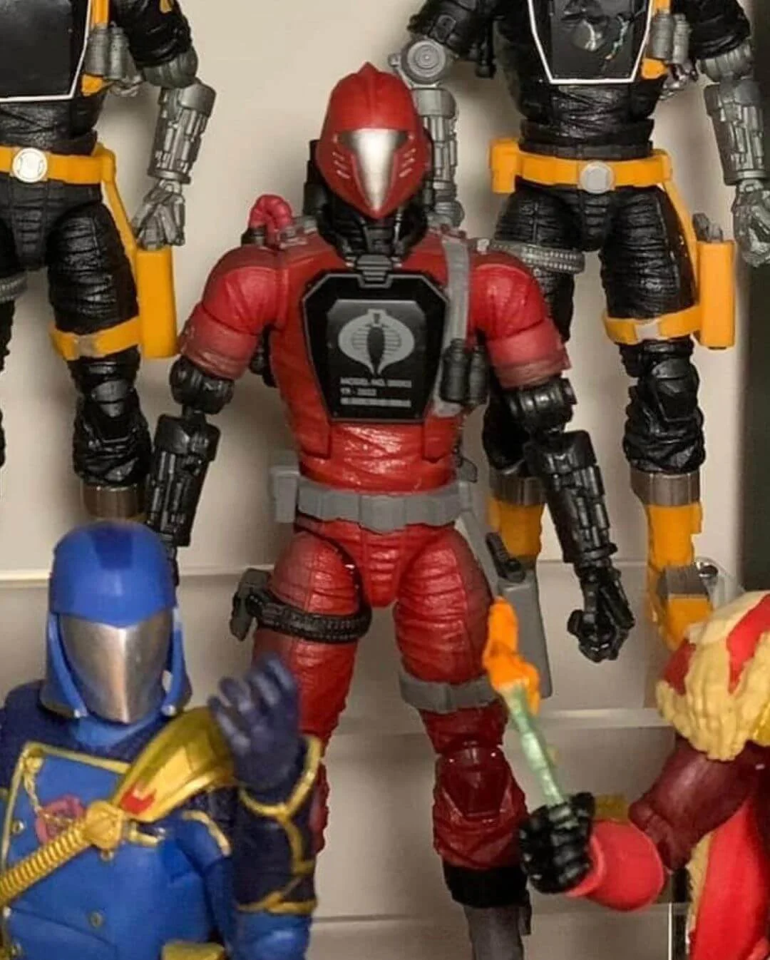 Crimson BAT GI Joe Classified Series In Hand Image 1