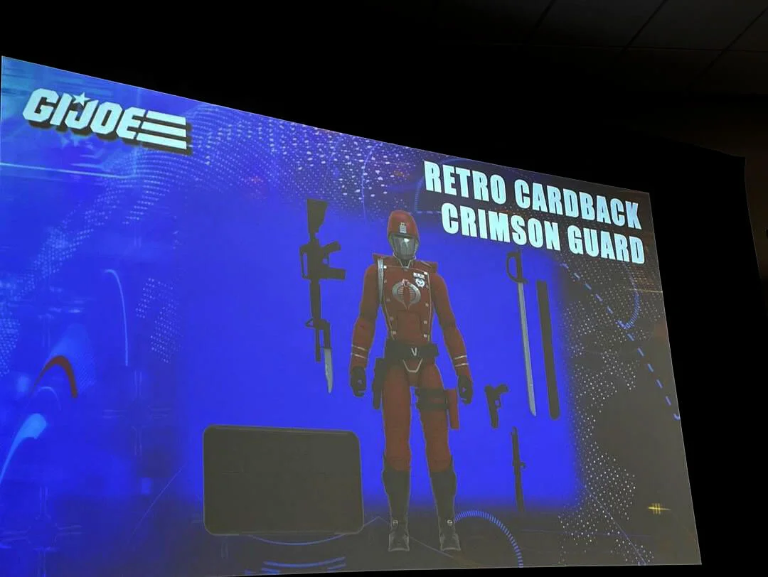 Crimson Guard GI Joe Classified Series Retro Cardback Reveal
