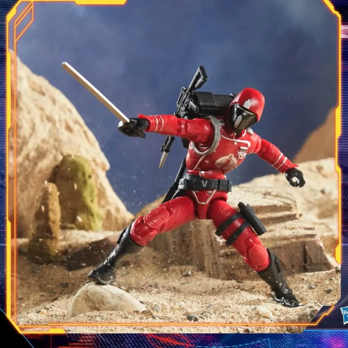 Crimson Guard GI Joe Classified Series Reveal Dio