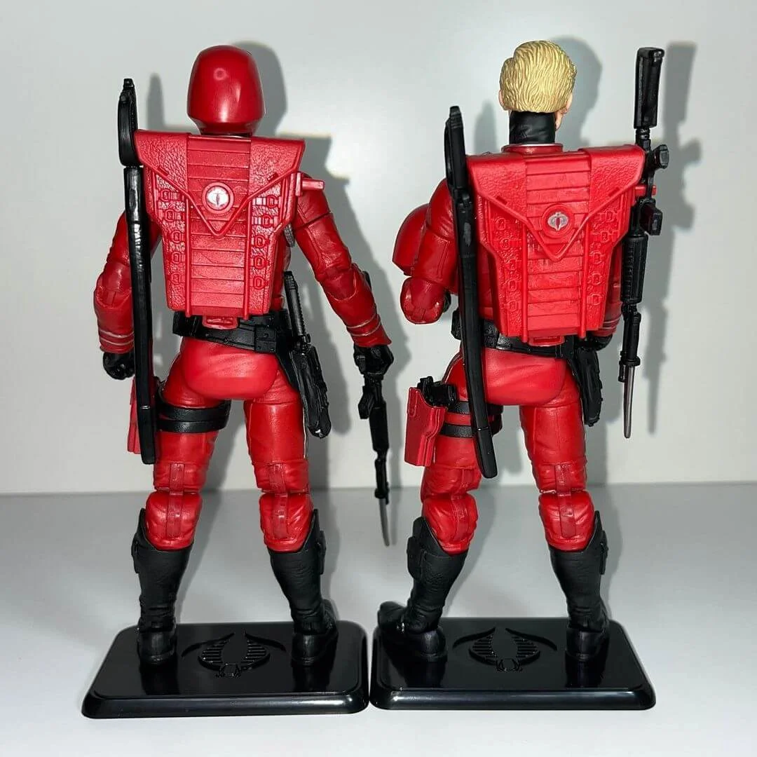 Crimson Guard Retro GI Joe Classified Series Back