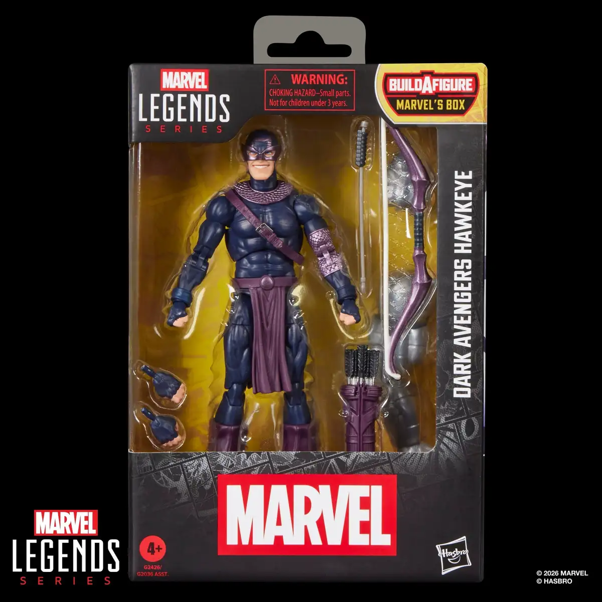Dark Avengers Marvel Legends Dark Avengers Hawkeye Action Figure 11