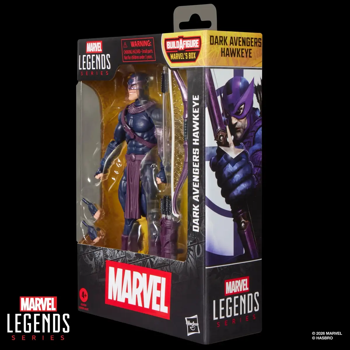 Dark Avengers Marvel Legends Dark Avengers Hawkeye Action Figure 12