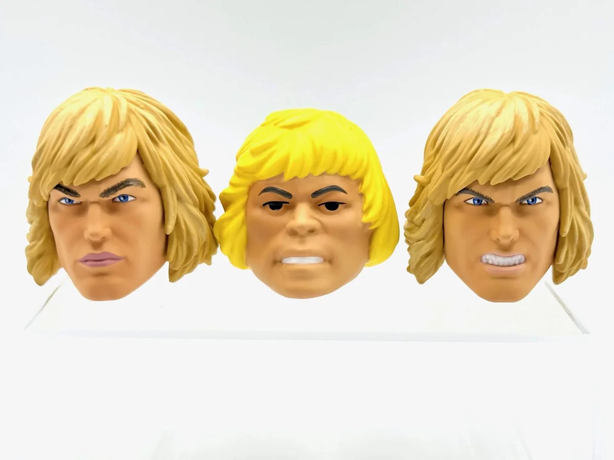 Deluxe Mondo He-Man Timed Edition Head Sculpt Front