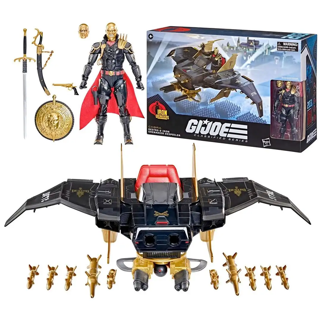 Destro and Despoiler GI Joe Classified Series Official 1