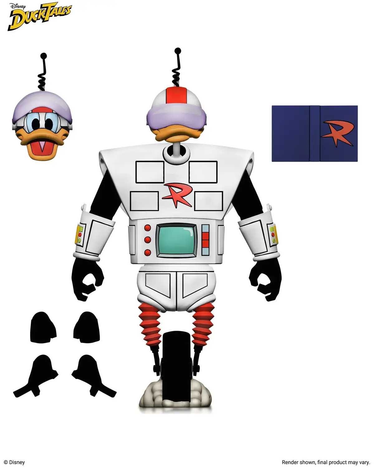 DuckTales Ultimate Gizmoduck Action Figure 07