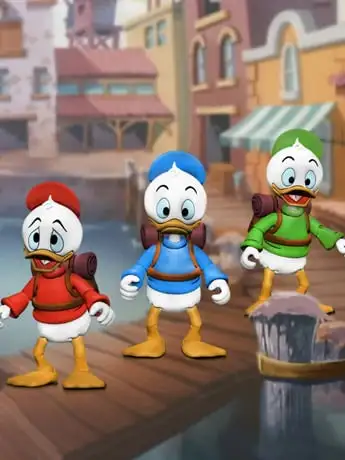 DuckTales Ultimate Huey, Dewey, and Louie Action Figure 3 Pack 02