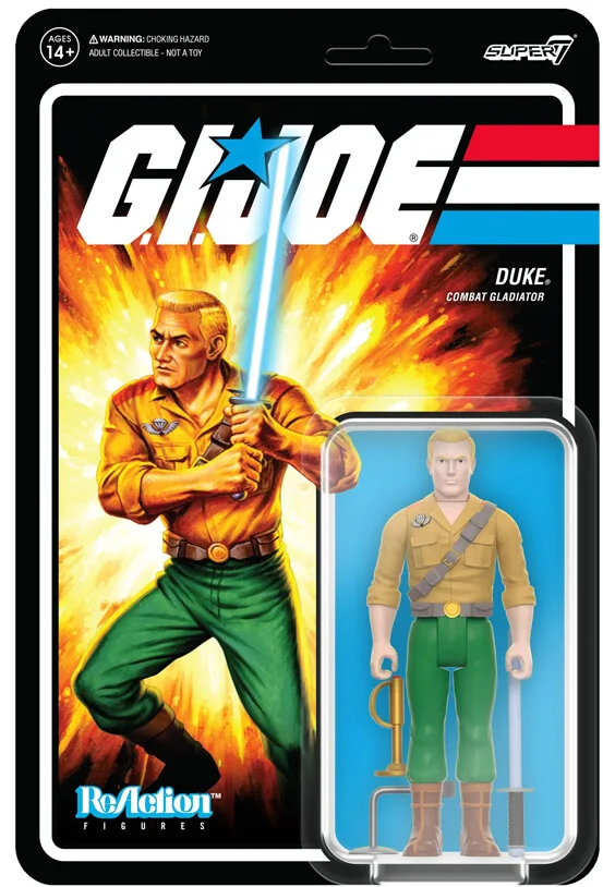 Duke Combat Gladiator GI Joe Super7 Reaction Wave 5