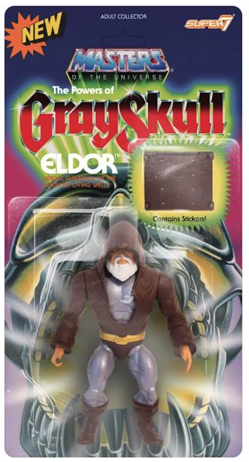 Eldor Vintage Super7 Masters of the Universe Figure on Card