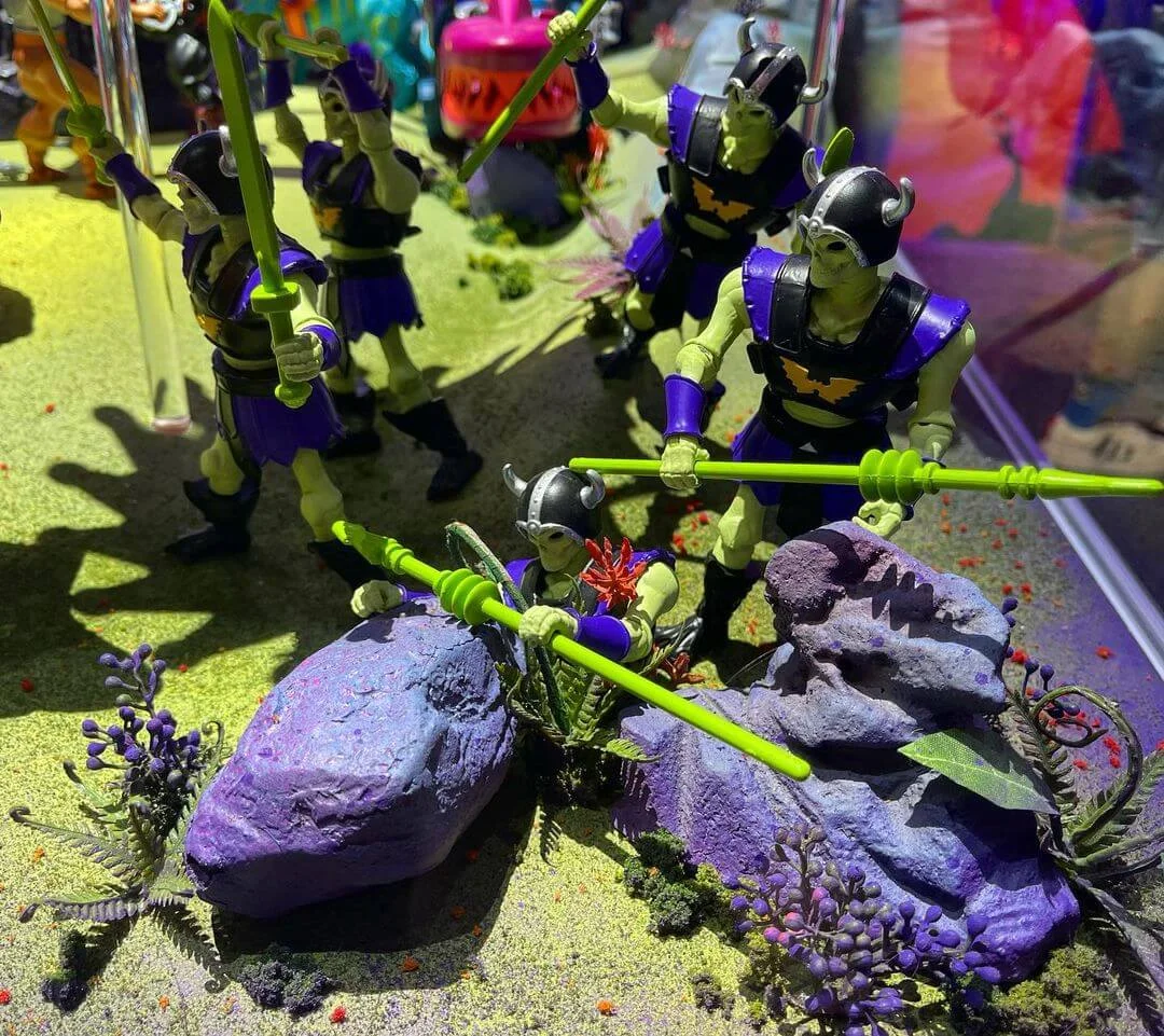 Eternia Display 2022 SDCC Skeleton Warriors 1 Toyshiz