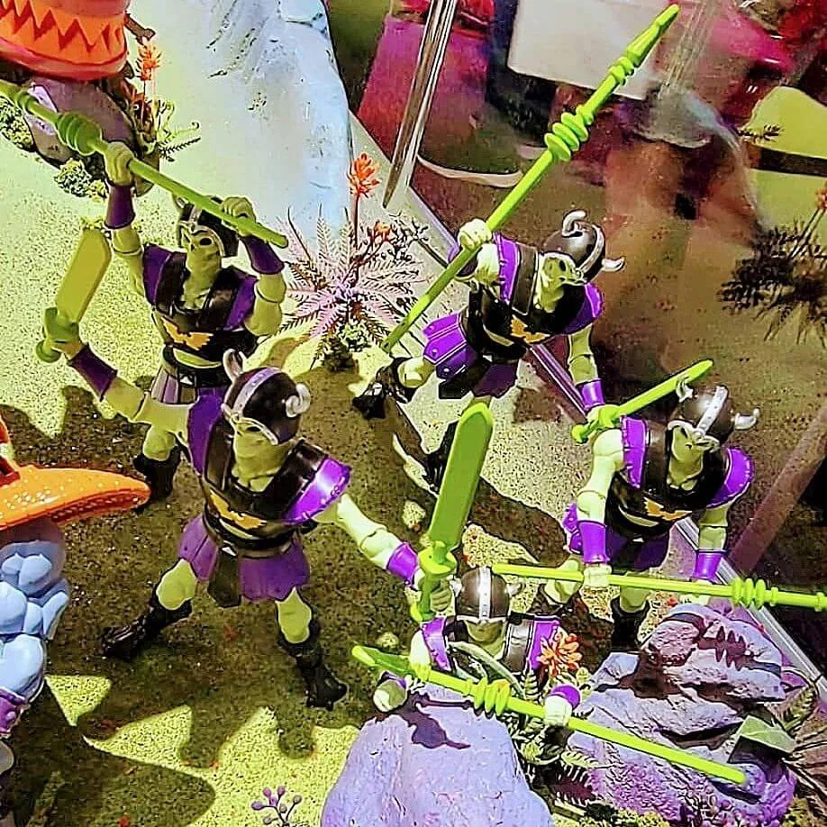 Eternia Display 2022 SDCC Skeleton Warriors 2 Axel