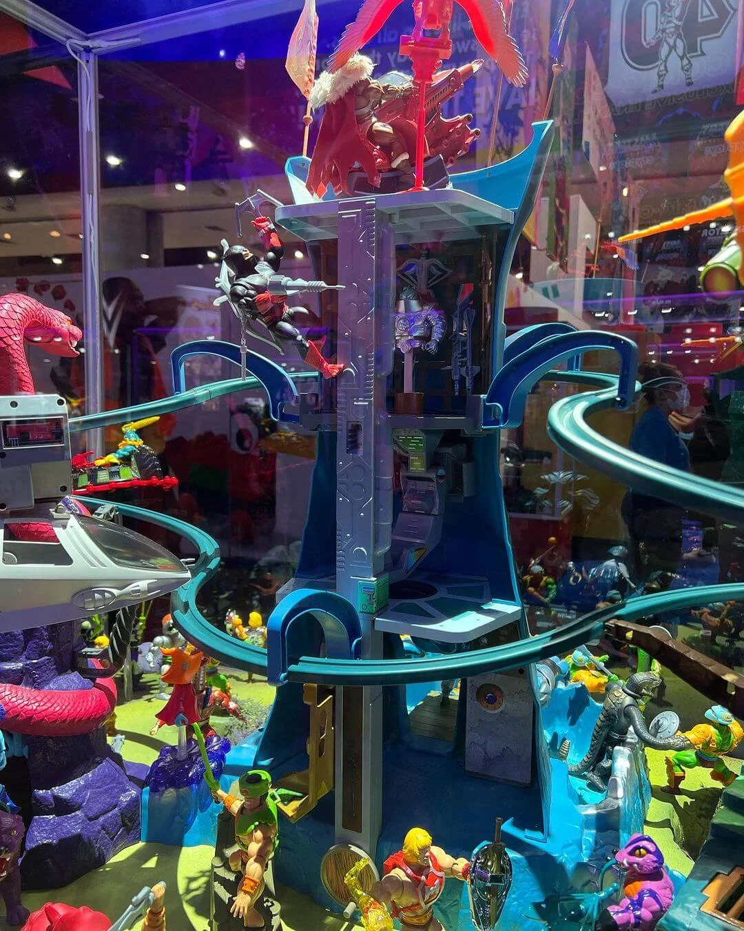 Eternia Playset Central Tower Back