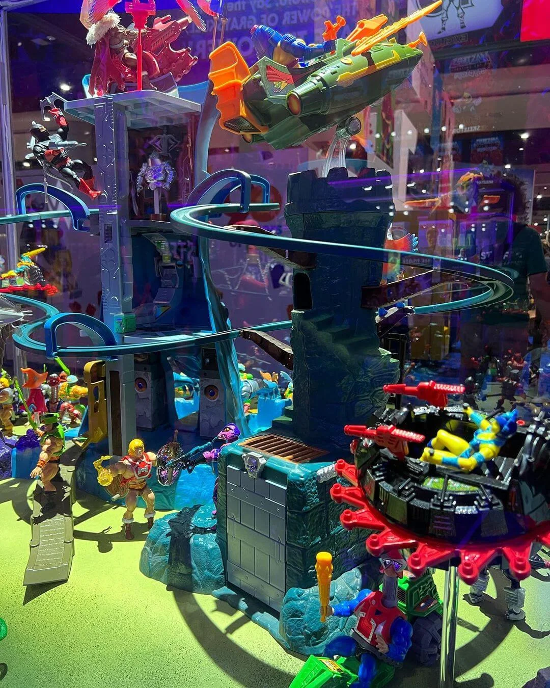 Eternia Playset Grayskull Tower Back