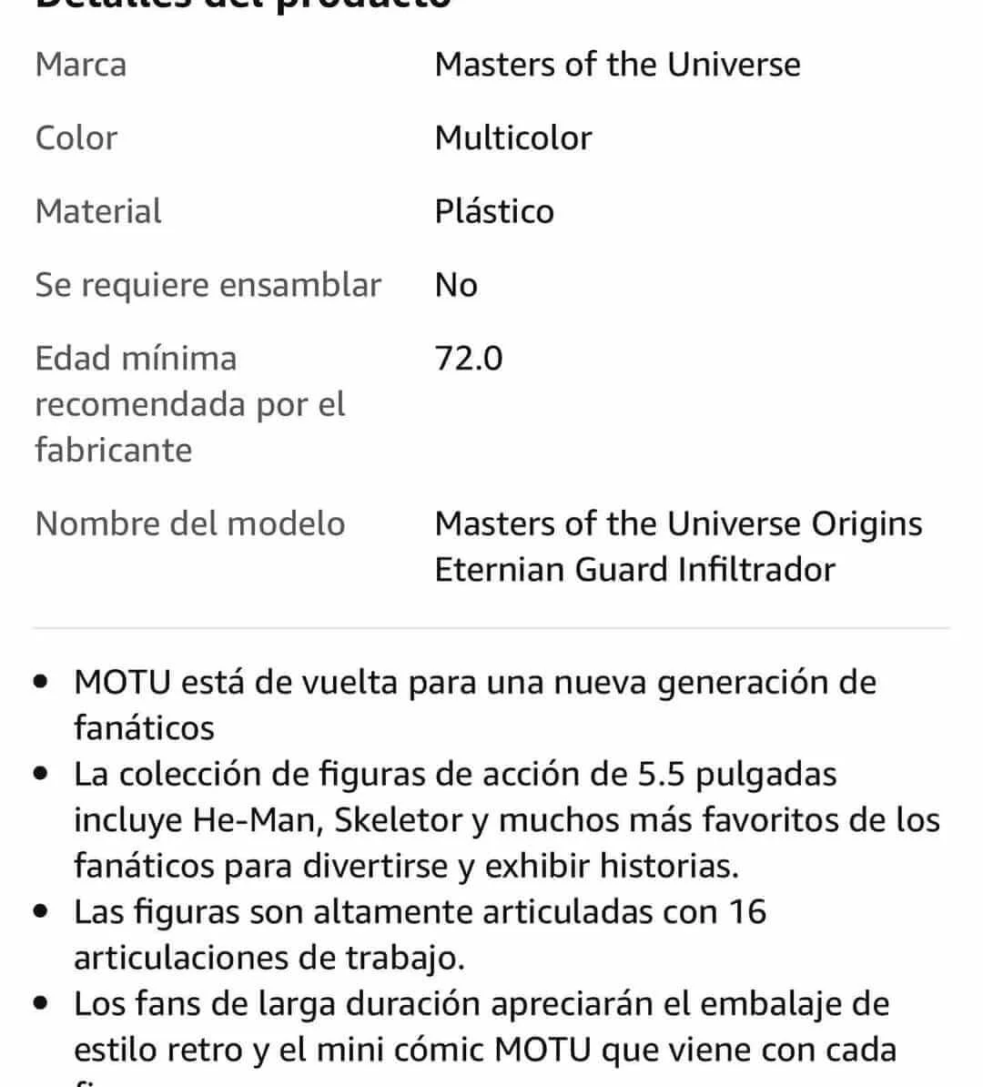 Eternian Guard Infiltrator MOTU Origins Amazon Leak