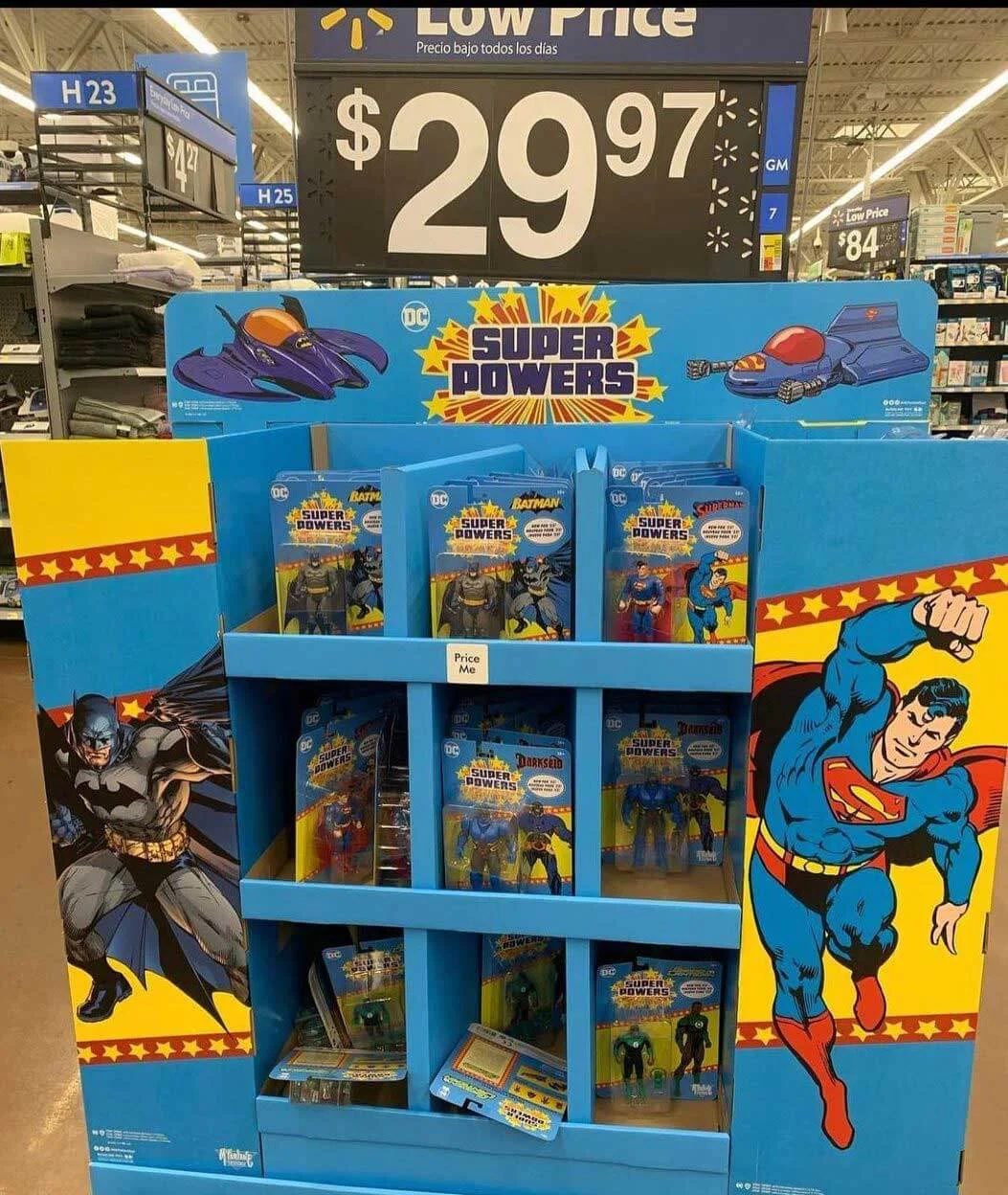 Figures Super Powers display