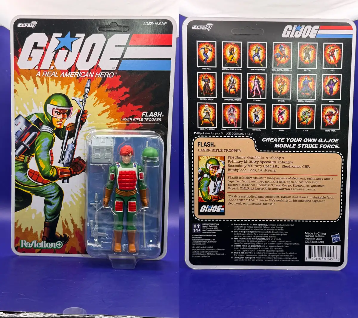 Flash GI Joe Super7 ReAction+ Wave 7 Review 4
