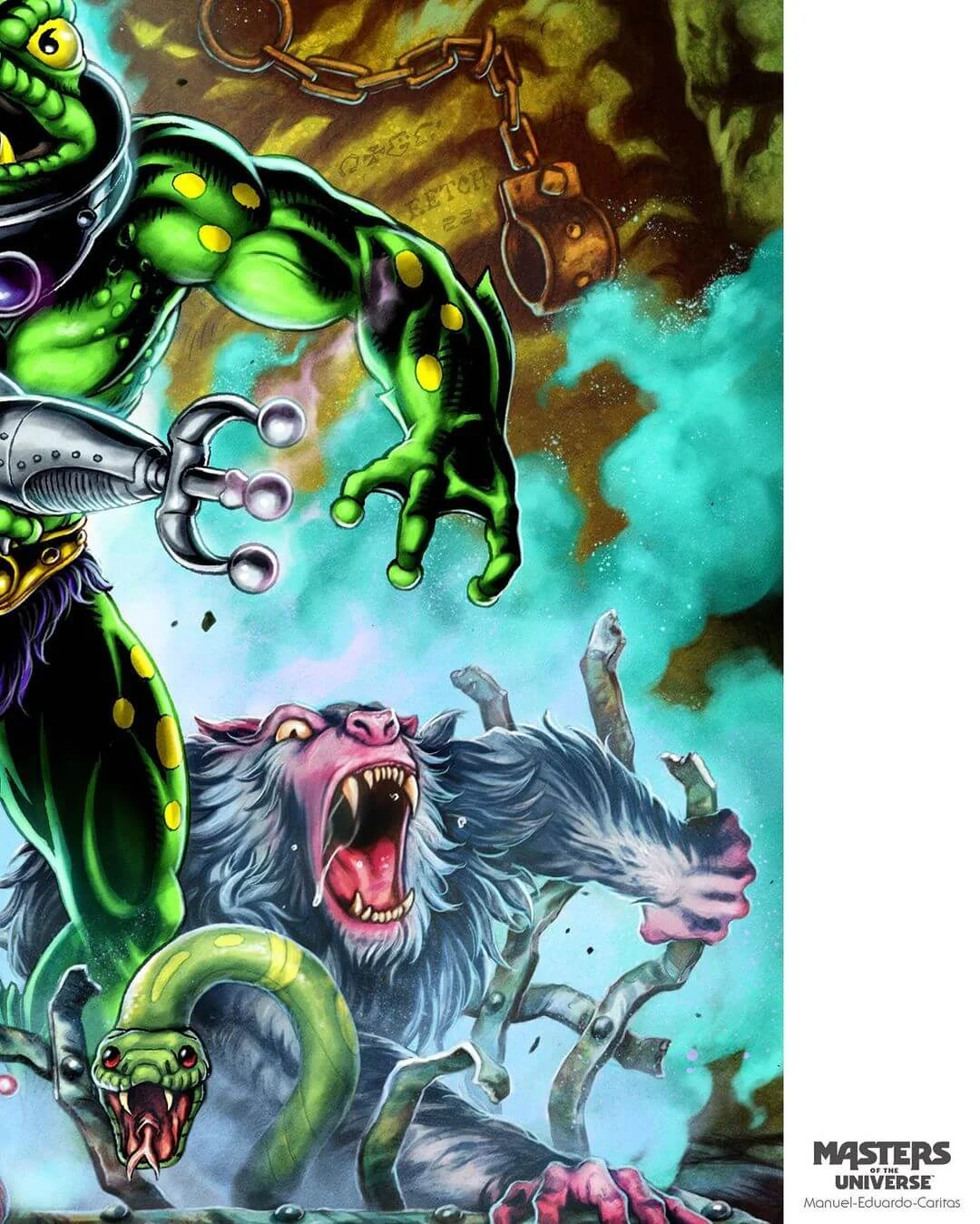 Frog Monger MOTU Origins Mattel Creations Card Back Art 3