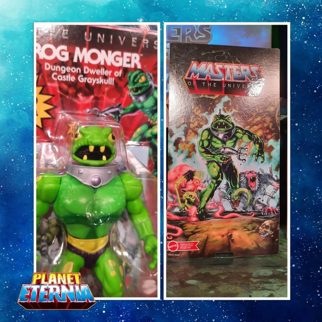 Frog Monger MOTU Origins Mattel Creations Card Back
